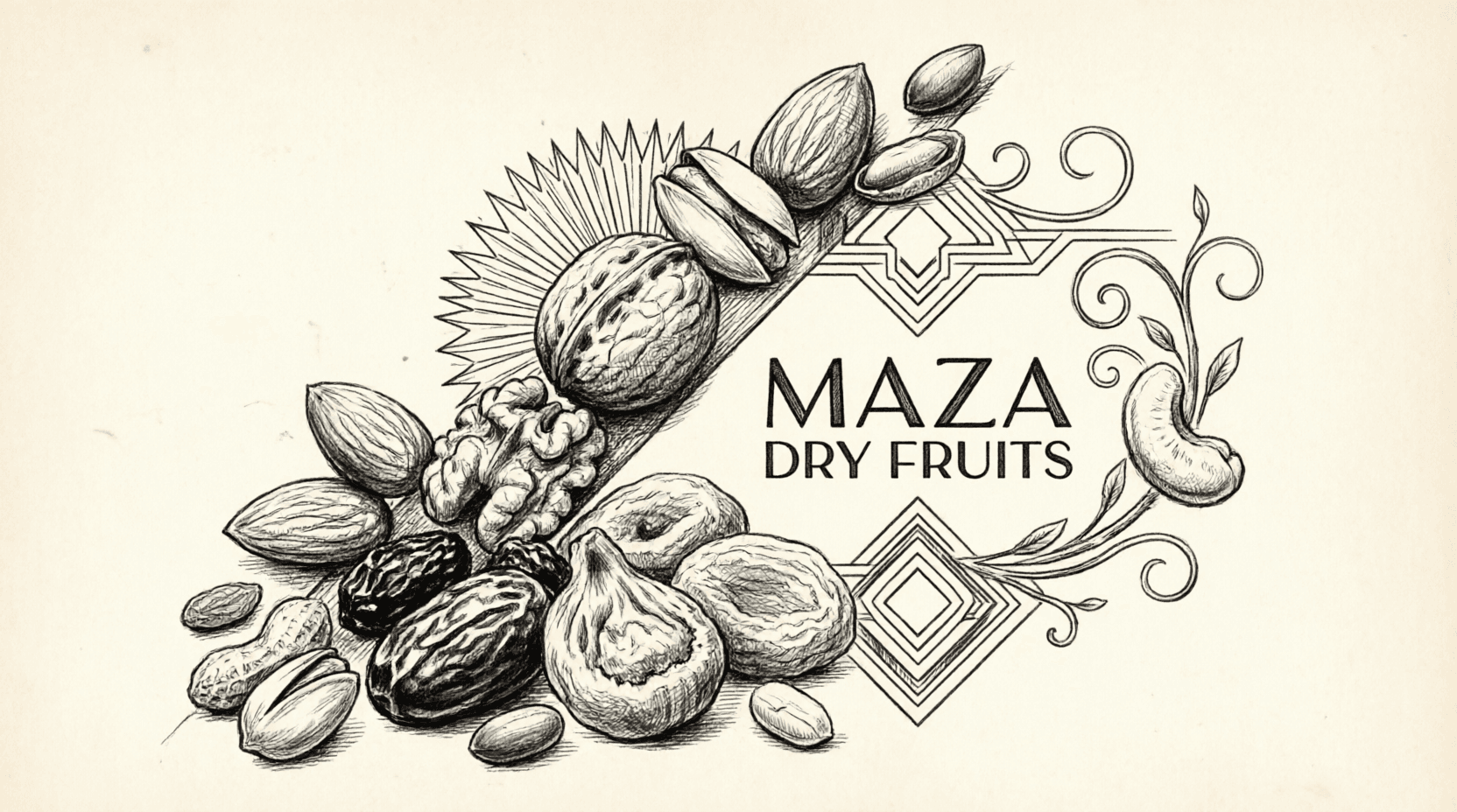 Organic harvest sketch details