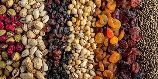 Maza Dry Fruits footer farm visual 1